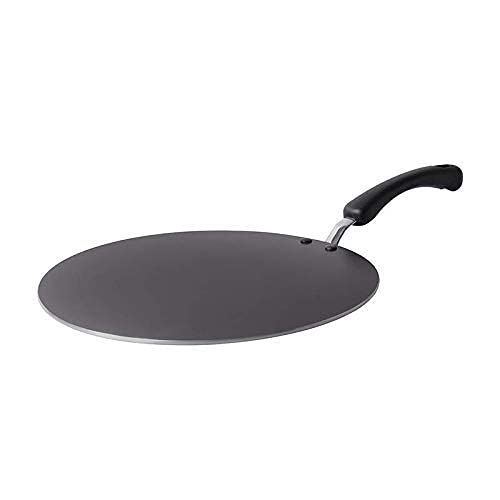 Non Stick Aluminium Edge-Less Flat Dosa/Roti Tawa Orange 30 cm