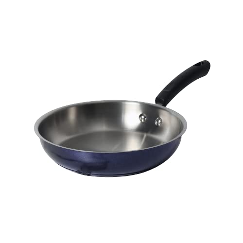 Nickel Free Stainless Steel Fry Pan 24 cm Blue Diamond