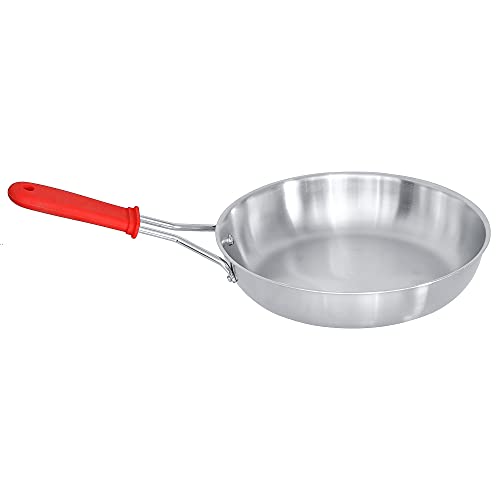Tri-ply Frying Pan 24 cm Capacity 1.8 L With Silicone Handle, Healthy Cooking