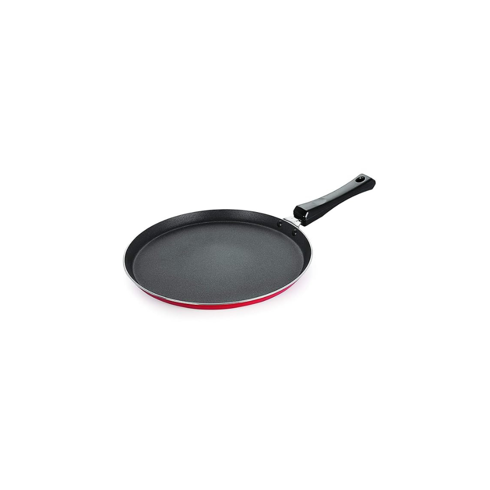 Non Stick Aluminium Flat Dosa Tawa, Gas Stove Compatible, 25 cm