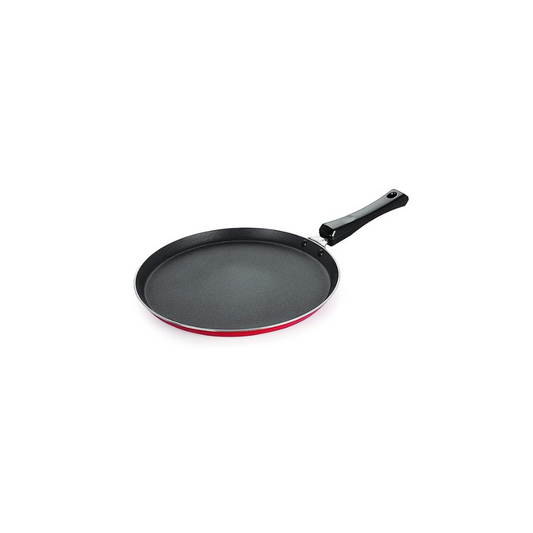 Non Stick Aluminium Flat Dosa Tawa, Gas Stove Compatible, 25 cm