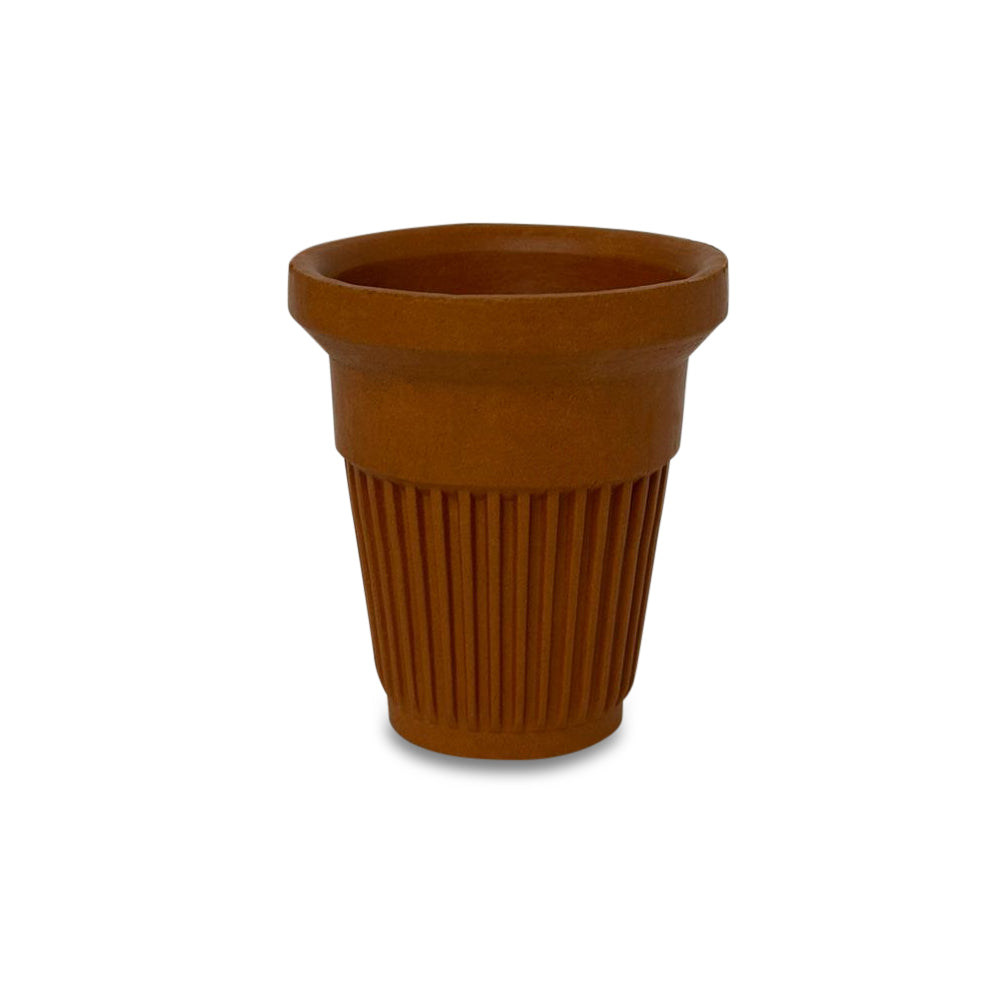 Mud Kart Living Clay Tea,Coffee Cups, Kulhad Small 60 ml