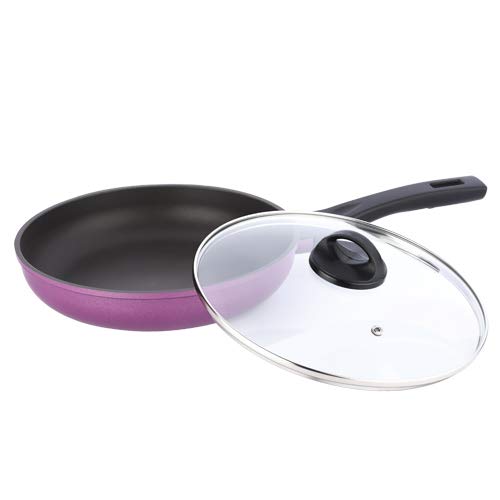 Non Stick Diecast Frypan with Glass Lid 20 cm