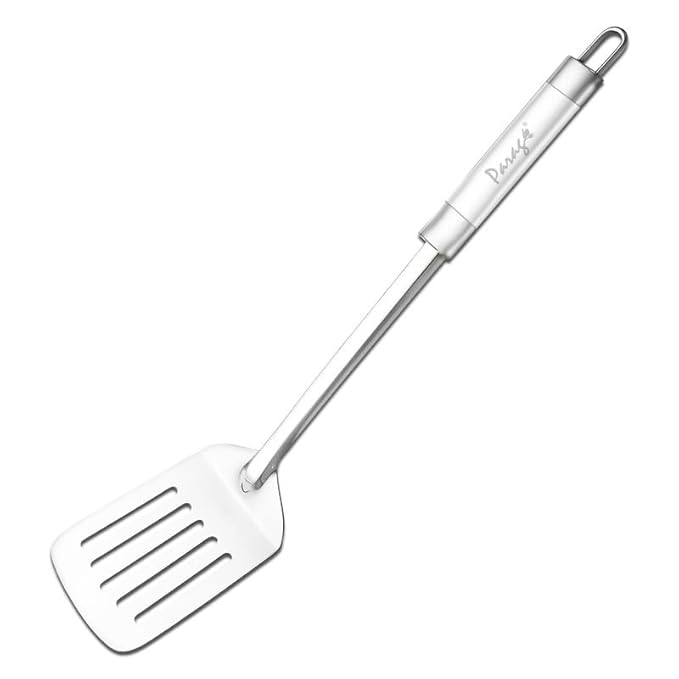 1 Pieces Stainless Steel Kitchen Tools for Home & Kitchen Silver SL Turner 35.5 cms