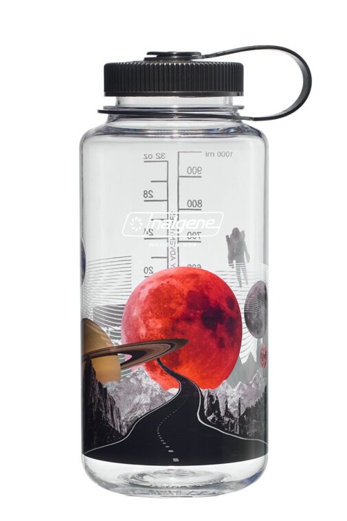 32oz / 1L Wide Mouth Water Bottle Surrealist Astro Motel