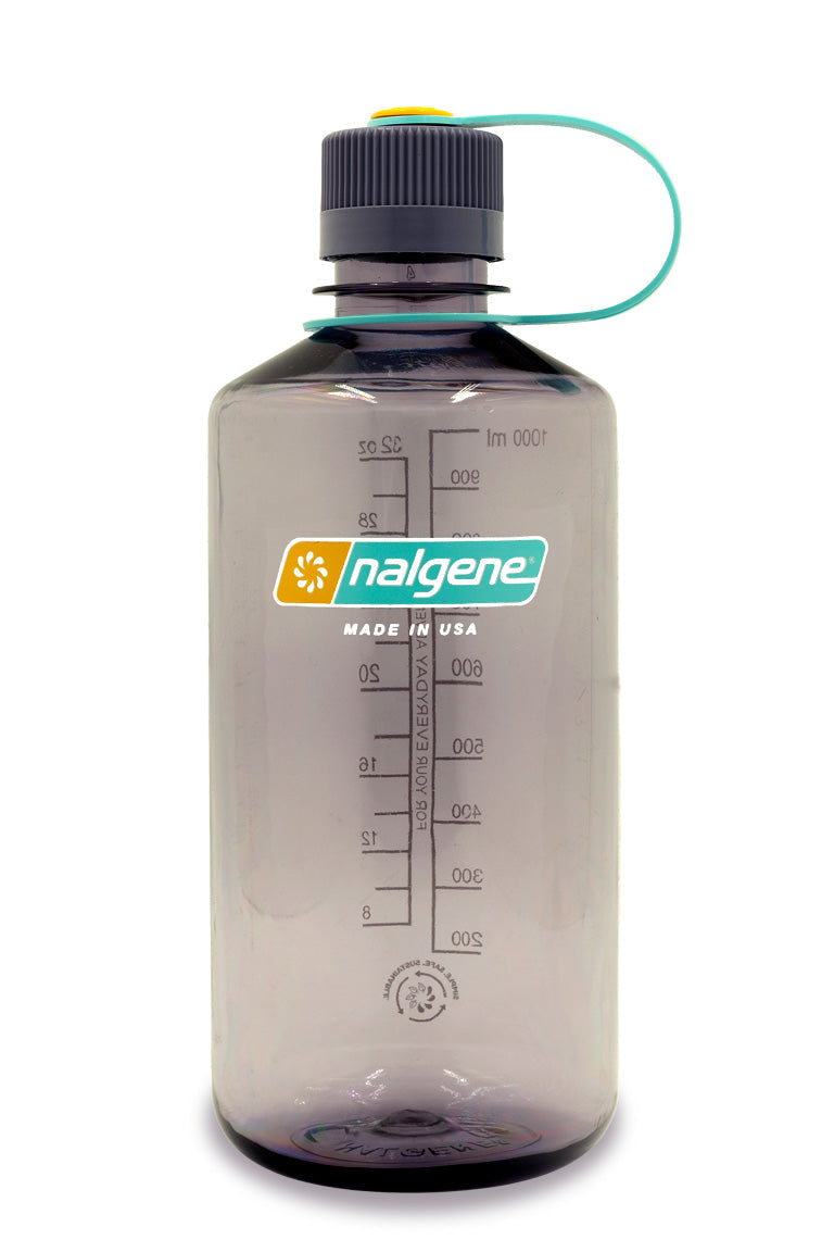 Narrow Mouth Bottle 1L Aubergine