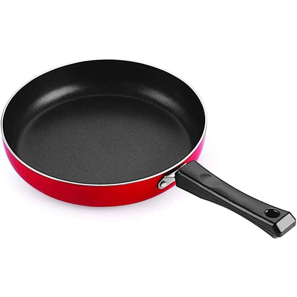Aluminium Non Stick Fry pan, 1.1 L - RED