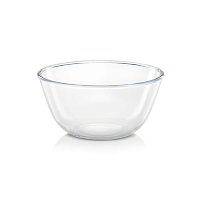 Borosilicate Glass Mixing Bowl, 500 ml, Oven and Microwave Safe