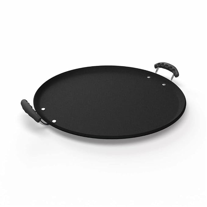 35 cm Aluminium Non-Stick Pathiri Tawa Induction Bottom Black