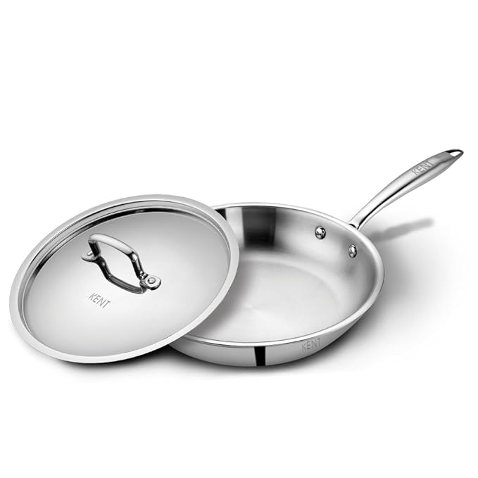 Triply Frying Pan 22 cm With Ss Lid