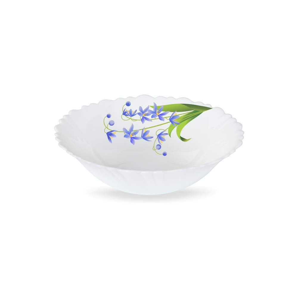 Opalware Bowl, 2 Pieces, White