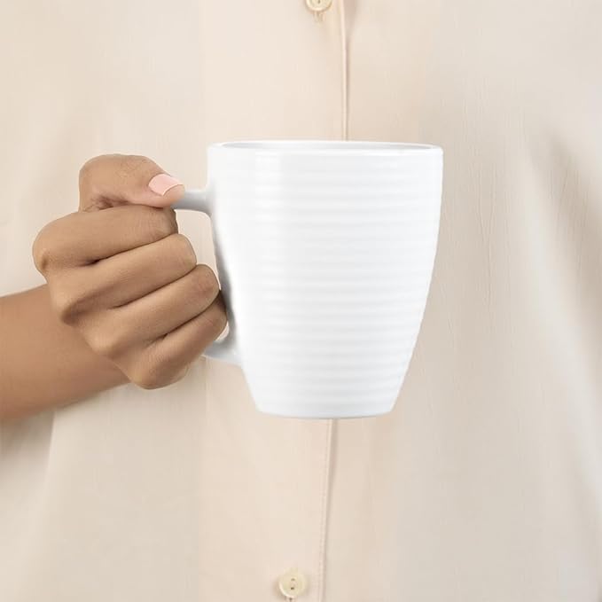 Tea/coffee Orbit White Opalware, 390 ml Mug