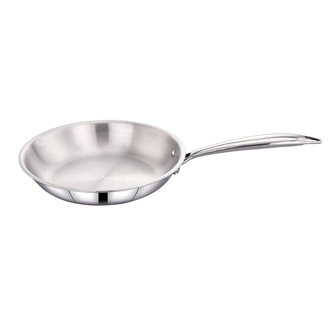 Tri Ply Stainless Steel Fry Pan 24 cm