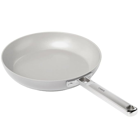 Ceramic Non-stick Egg Frypan 20 cm, Stainless Steel Handle, Grey