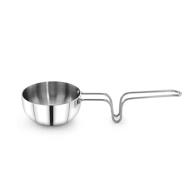 Stainless Steel Tadka Pan 12 cm