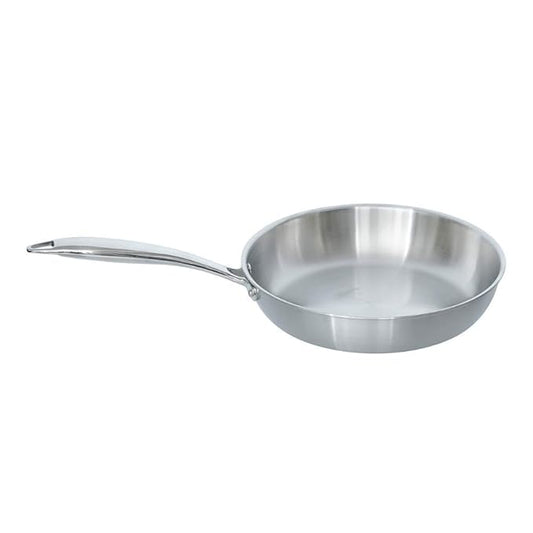 Tri-ply Frying Pan 24 cm Capacity 1.8 L Without Lid, Healthy Cooking, Induction Safe, Stain Resistant