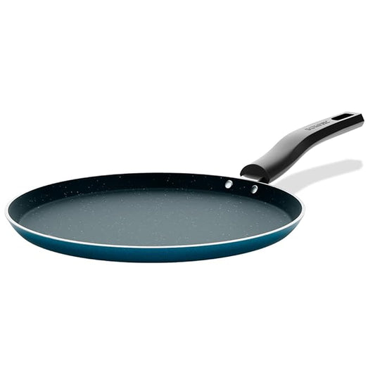 Non-Stick Aluminum Flat Tawa 28 cm, 5 Layer Nonstick Coating