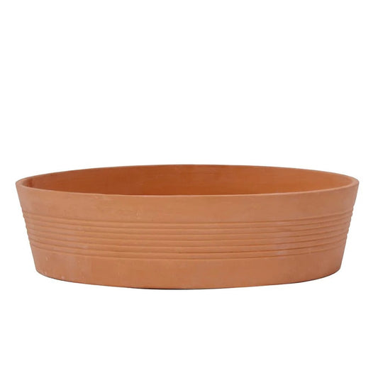 Terracotta Baking Dish 900 ml Microwave Oven Safe Red 24 cm