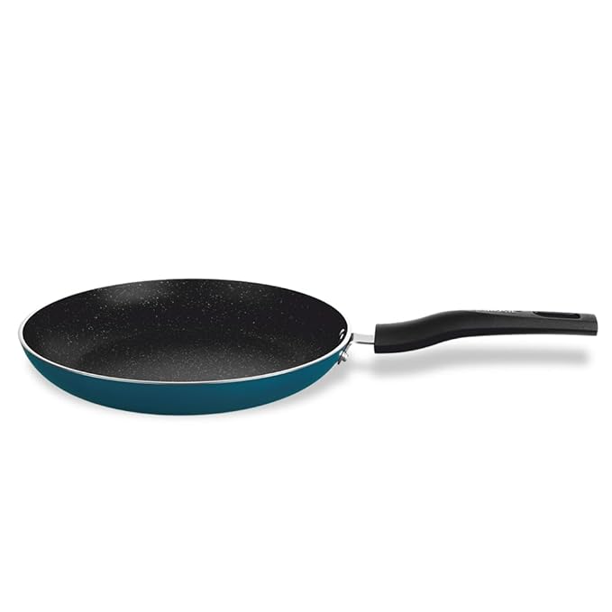 Non-stick Aluminum Fry Pan 24 cm, Gas Stove Compatible, Thick Uniform Body for Even Heating