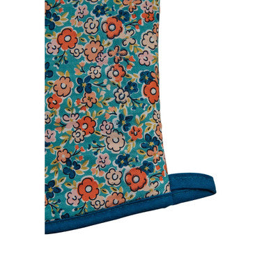 Floral and Dot Single Oven Glove