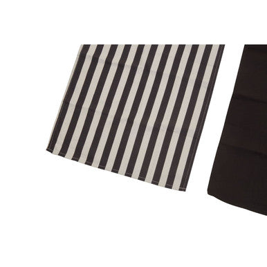 Set of 3 Monochrome Stripe Tea Towels