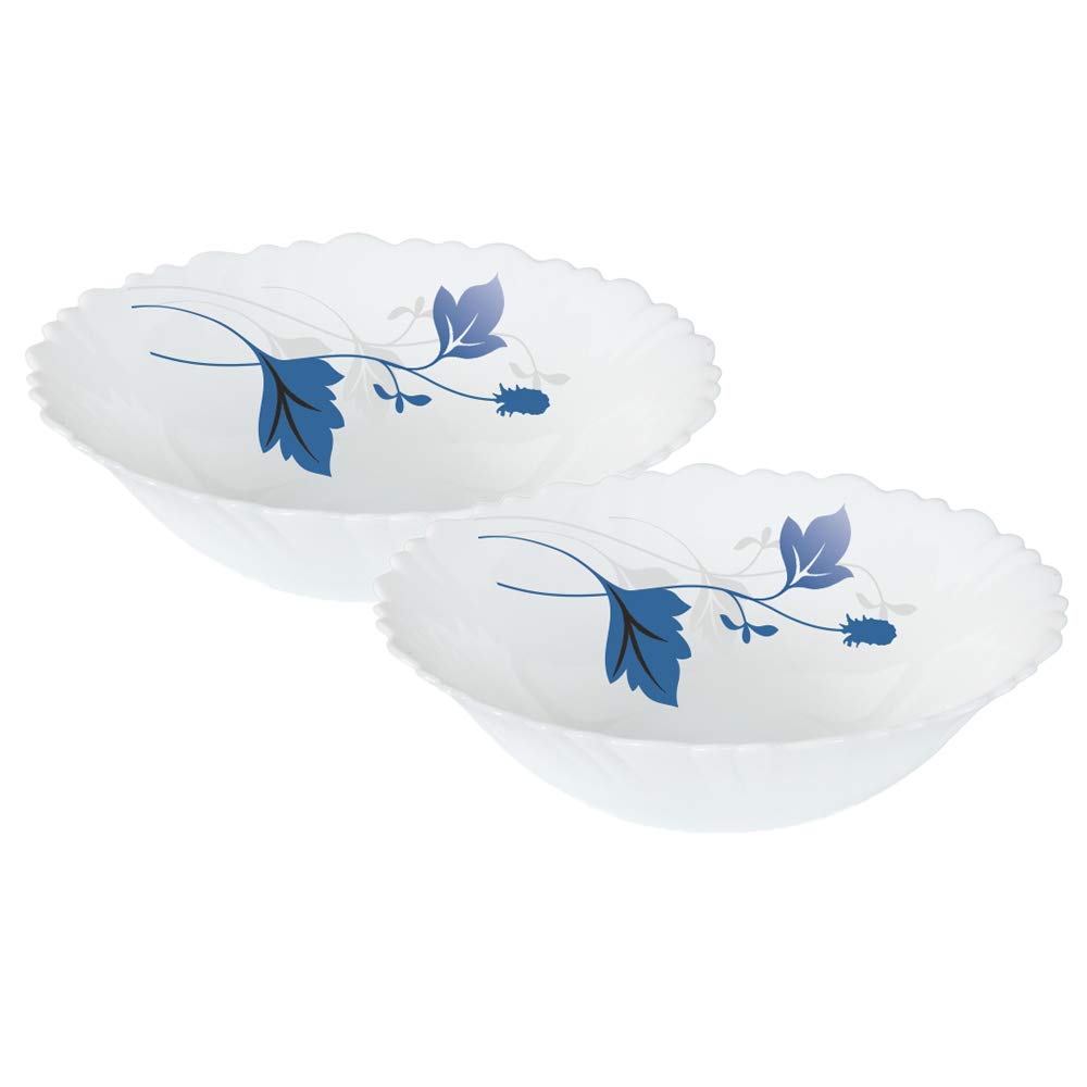 Opalware Bowl, Set of 2, White, 1000 ml