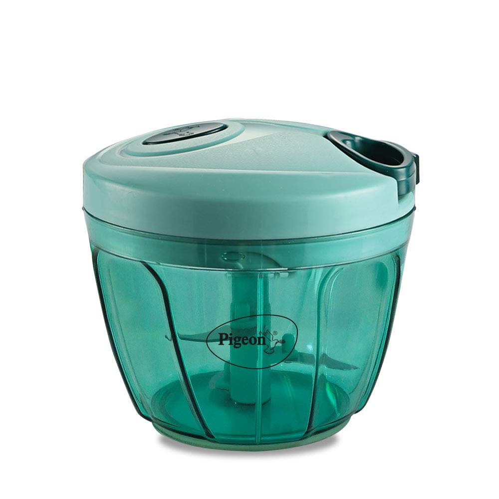 Polypropylene Mini Handy and Compact Chopper With 3 Blades for Effortlessly Chopping Vegetables and Fruits