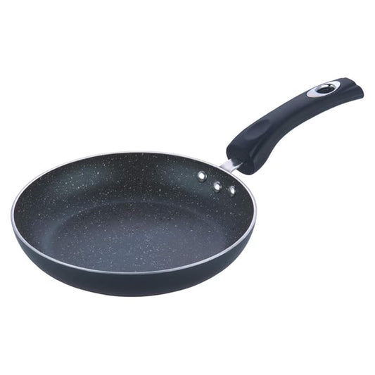 Aluminium Non Stick Frypan - 22 cm, Skillet Pan, 3 mm Thick, 5 Layer Coating, Stain Resistant