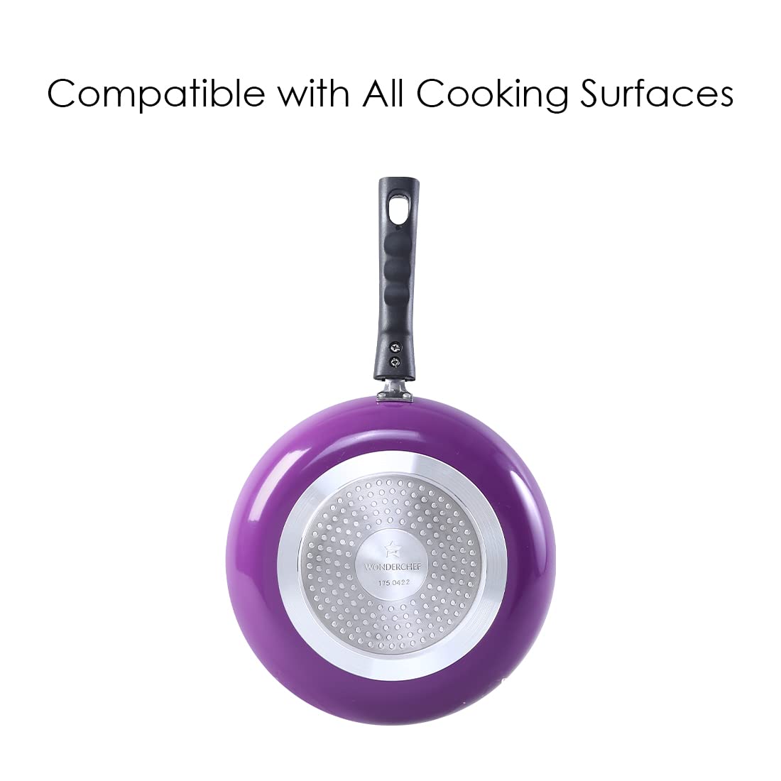 Fry Pan 24 cm Diameter 1.5 L Capacity (Aluminium, Non-Stick, Induction Bottom)