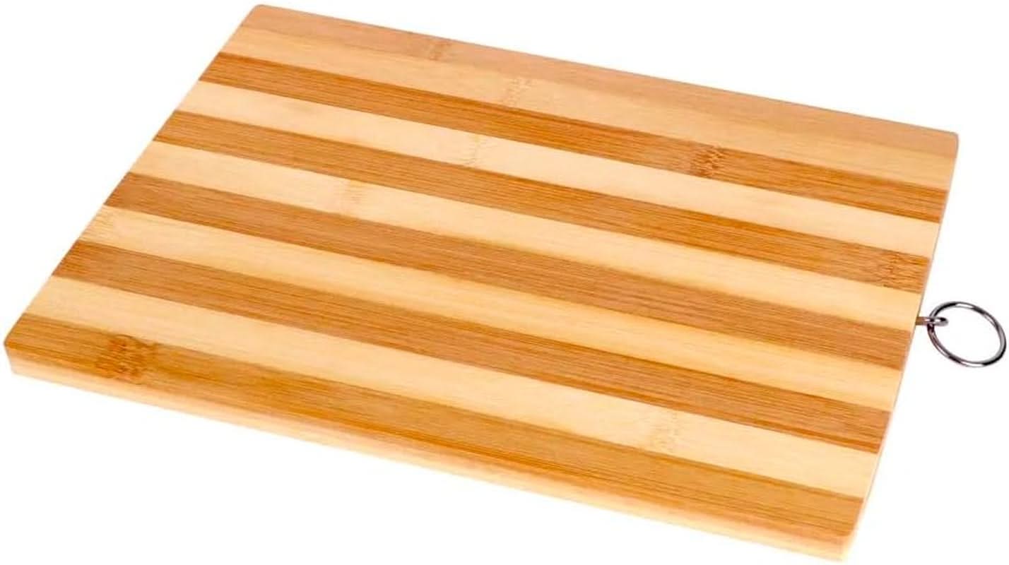 Multi-Use Bamboo Cutting Board – Durable Wooden Board for Meat, Bread, Vegetables, Cheese, and BBQ, 20cm x 30cm
