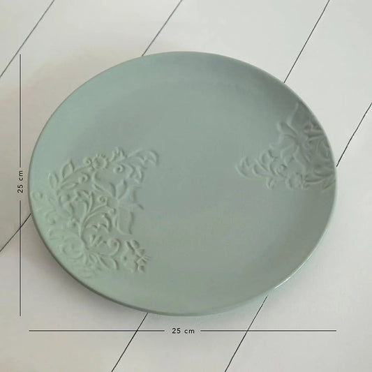 Ceramic Dinner Plate Single Microwave Oven Freezer Dishwasher Safe