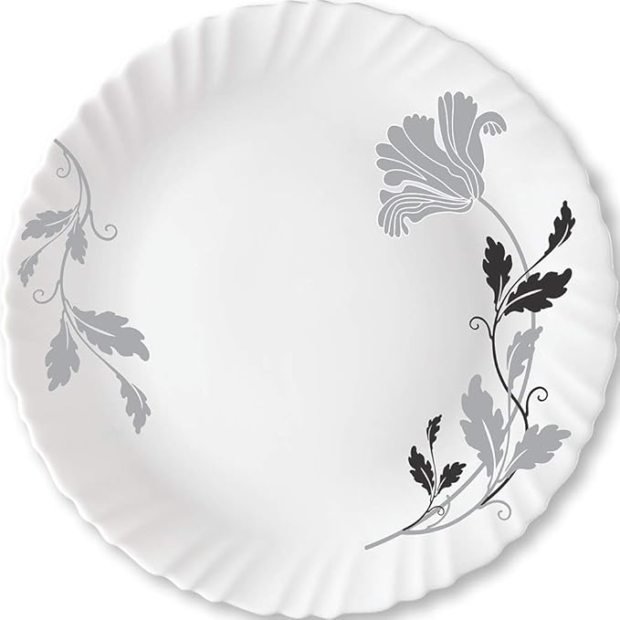 Opalware Plate, Set of 6, 11 inch, White
