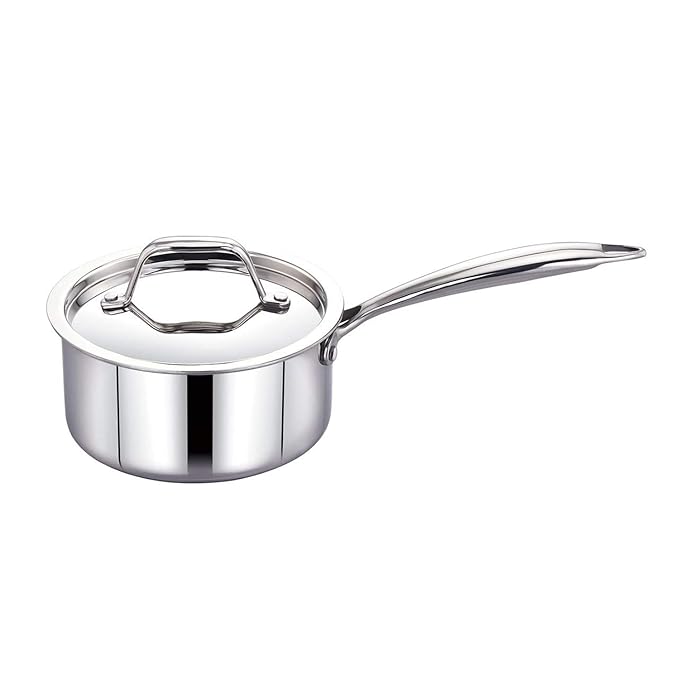 Triply Cookware Stainless Steel Sauce Pan 14 cm