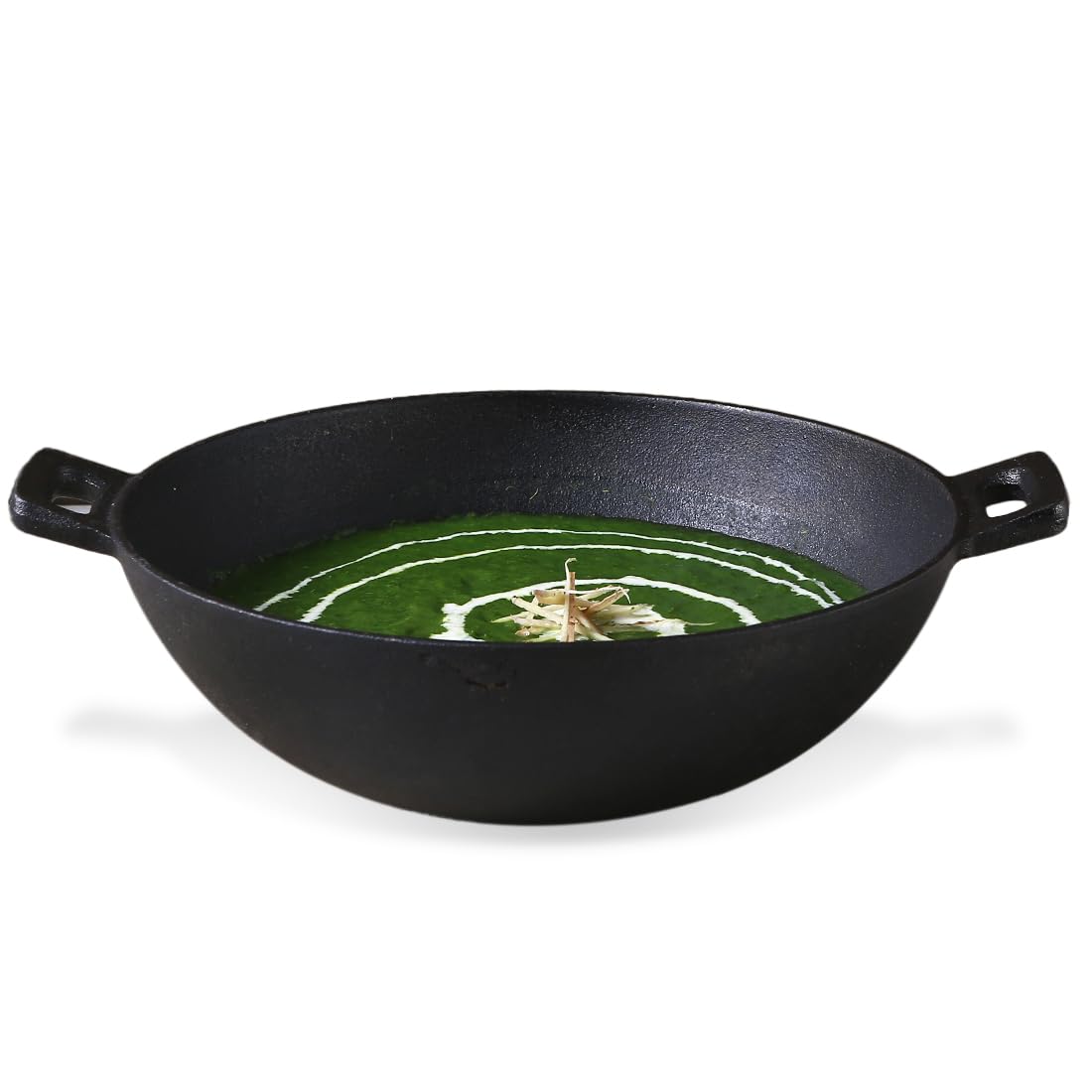 Pre-Seasoned Cast-Iron Kadhai