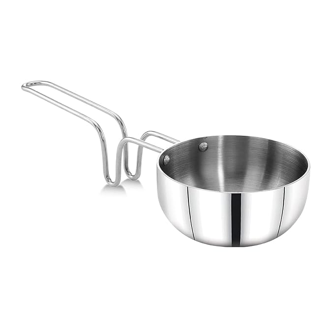 Stainless Steel Tadka Pan 12 cm