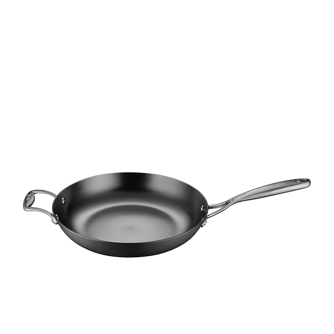 Plus Cast Iron Frying Pan, Metal Spatula Safe Pan, Light Weight Cast Iron Fry Pan, 2.3 L, 28 cm