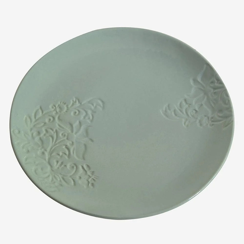 Ceramic Dinner Plate Single Microwave Oven Freezer Dishwasher Safe