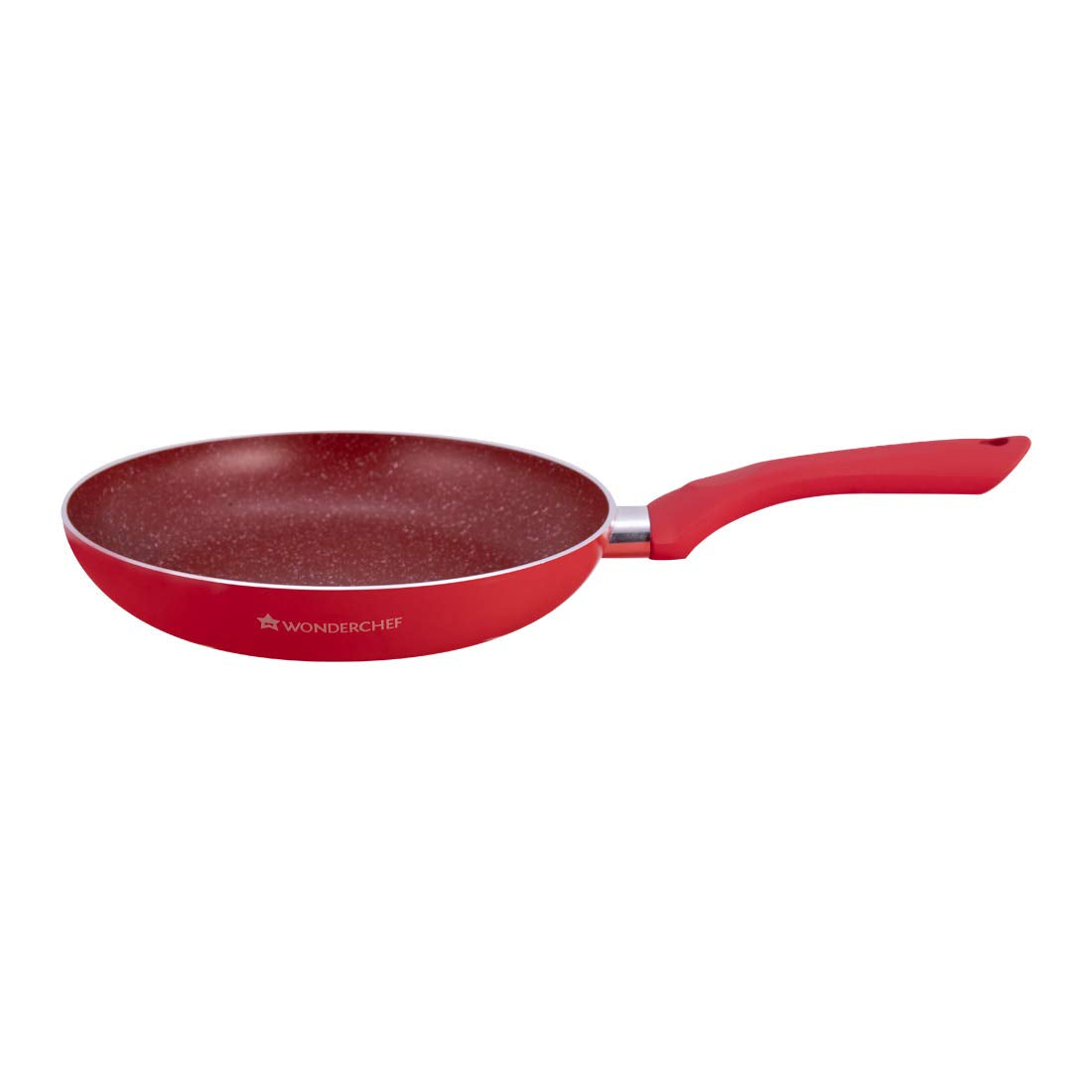 Royal Velvet 24 cm Non-Stick Fry Pan, Induction Bottom, Soft-Touch Handle