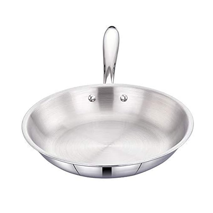 Tri Ply Stainless Steel Fry Pan 24 cm