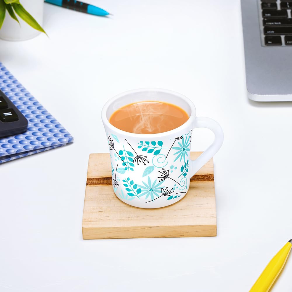 Stardust Opalware Mug, Set of 6 Pcs Tea/coffee Mugs, 160 ml Each