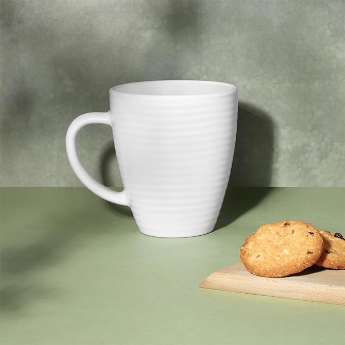 Tea/coffee Orbit White Opalware, 390 ml Mug