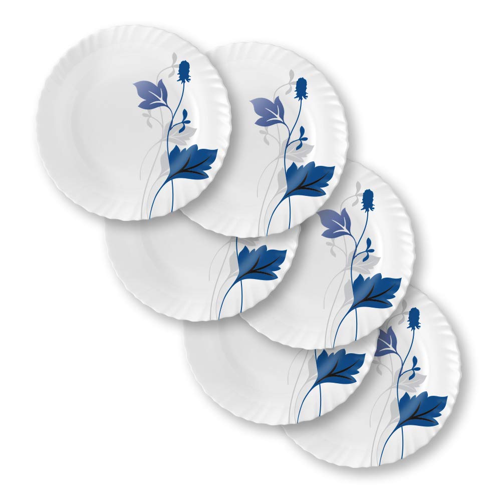 Opalware Ageria Full Plate, White, 11 inch, Set of 6