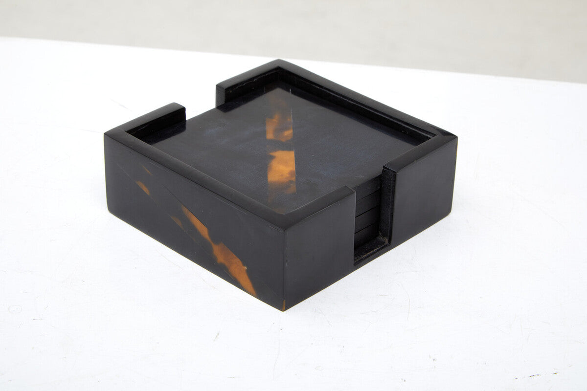 Set of 4 Tortoise Shell Coasters