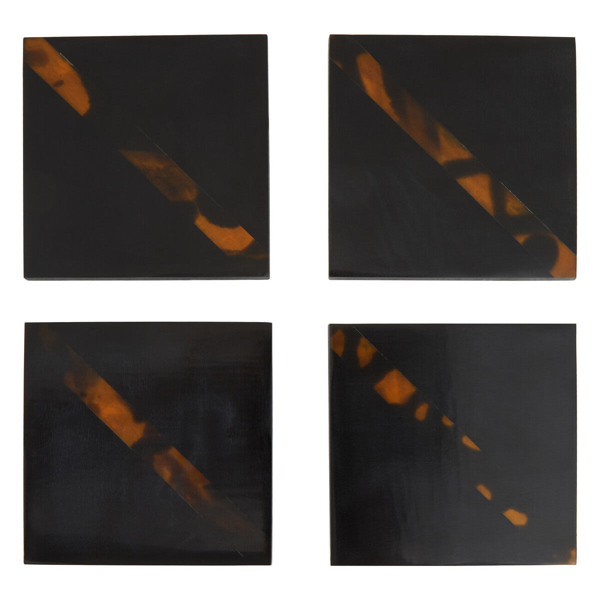 Set of 4 Tortoise Shell Coasters