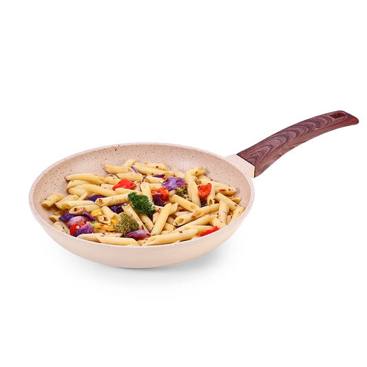 Die-cast 24 cm Fry Pan, 5 Layer Healthy Duramax Non-Stick Coating, Soft Touch Handle
