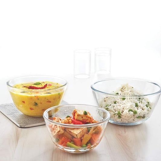 Select Serving & Mixing Bowl, Set of 3 (500 ml + 900 ml + 1.3L)