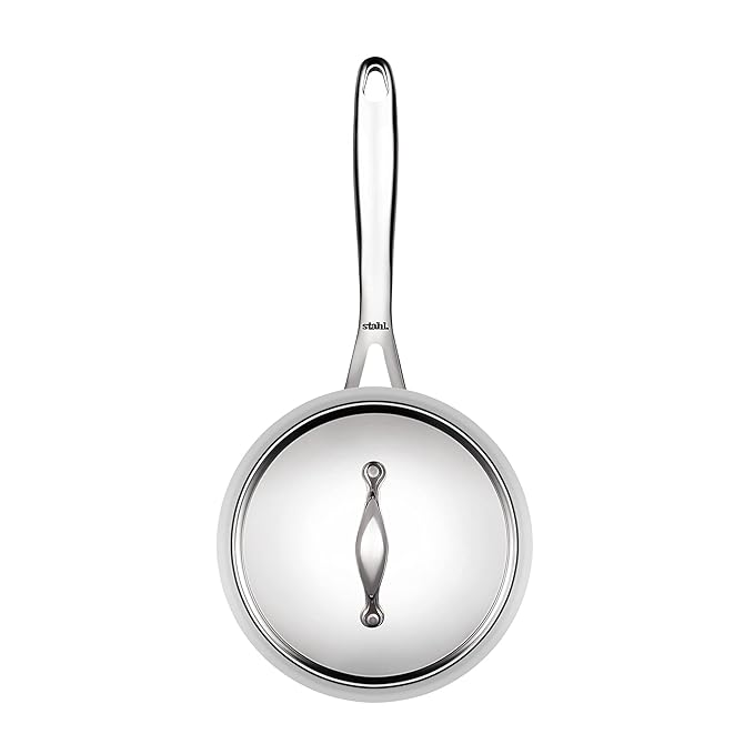 Triply Stainless Steel Sauce Pan With Lid, Milk Pan, Tea Pan, Induction & Gas Stove Compatible, 2 L