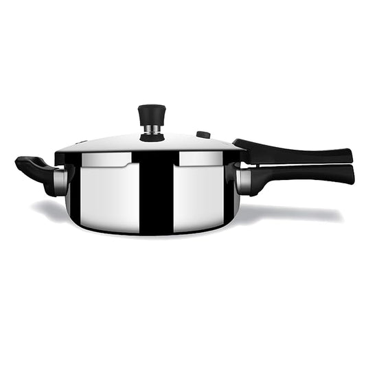Cooker Triply Pressure Cooker Pan, Induction Cooker, Outer Lid Pressure Cooker 3.5 L