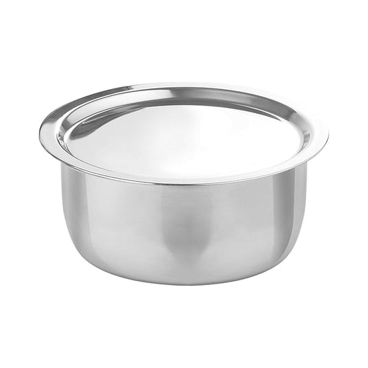 Triply Stainless Steel Induction Tope with Lid, 20 cm / 3.13 L