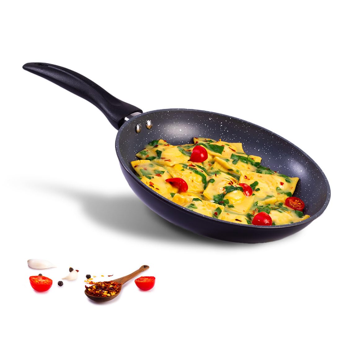 Die-cast Non Stick Fry Pan 24 cm, 1.2 L, Grey